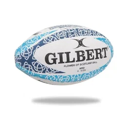 Gilbert Ballon de rugby MASCOTTES - Ecosse Flower of Scotland - Taille Mini