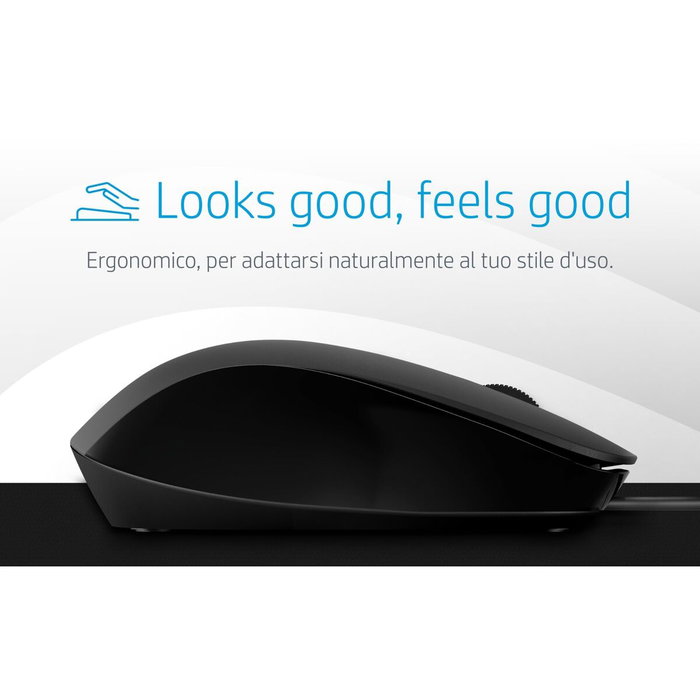 Souris Optique HP 240J6AA Noir 1600 dpi