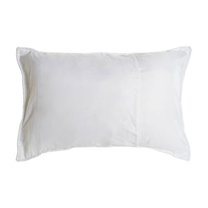 Coussin DKD Home Decor Blanc Polyester 60 x 10 x 40 cm