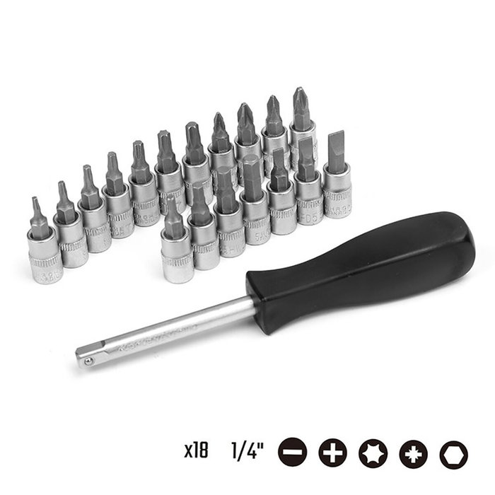 Mallette à Outils Workpro Acier Acier au chrome vanadium 108 Pièces