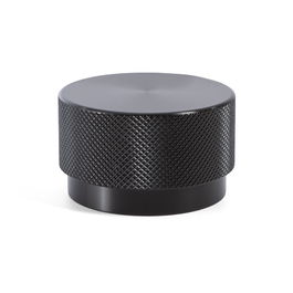 Viefe Pomo Graf Big Aluminium Finition Noir Brossé Ø38 mm / Ø50 mm