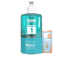 Isdin ACNIBEN Gel Nettoyant Matifiant pour Peaux Grasses et à Tendance Acnéique, 2 pièces