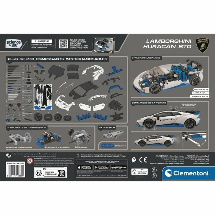 Clementoni Lamborghini Huracan STO - Voiture radiocommandée à construire