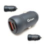 Qcharx international Nyx Chargeur de voiture 30 W USB-A + USB-C Noir