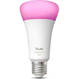 Philips Hue Ampoule LED connectée A67 - Lumière blanche chaude - E27