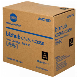 Konica Minolta Toner TNP49K / A95W150 Noir pour imprimante, cartouche d'origine