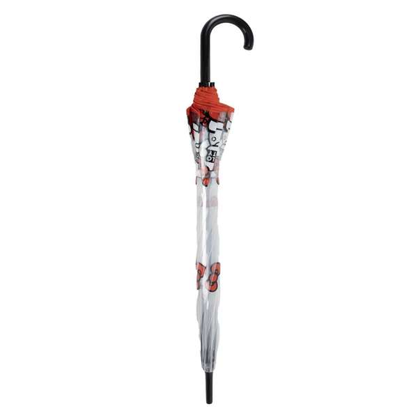 Cerdà Poe - Parapluie manuel adulte motif Hello Kitty, 60 cm, couleur bleue, âge minimum conseillé 3 ans