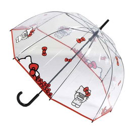 Cerdà Poe - Parapluie manuel adulte motif Hello Kitty, 60 cm, couleur bleue, âge minimum conseillé 3 ans