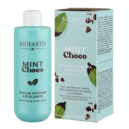 Bioearth Gel douche Mint Choco Nettoyant et Exfoliant 250 ml