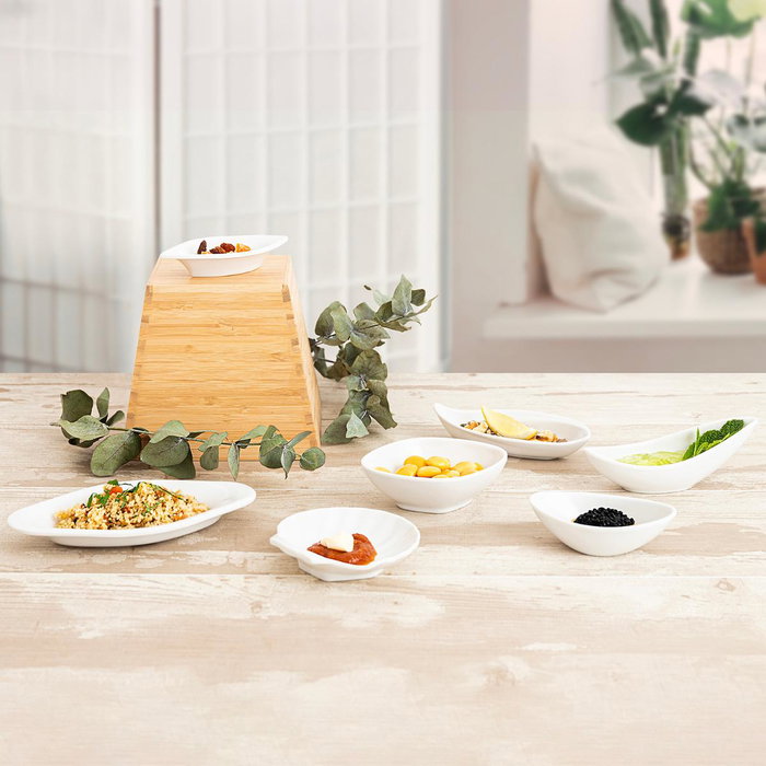 Quid Mini Bandeja Melamina Select 17x9,5x2 cm (20 Unidades) Quid Mini Bandeja Melamina Select 17x9,5x2 cm (20 Unidades)