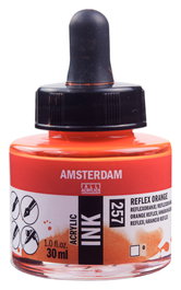 Amsterdam Peinture Acrylique Orange Reflex (257) 30 ml