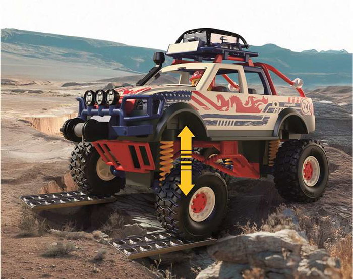 Playmobil Camion Tout-Terrain City Action - Véhicule de Jeu pour Enfants de 4 à 10 Ans Playmobil Camion Tout-Terrain City Action - Véhicule de Jeu pour Enfants de 4 à 10 Ans