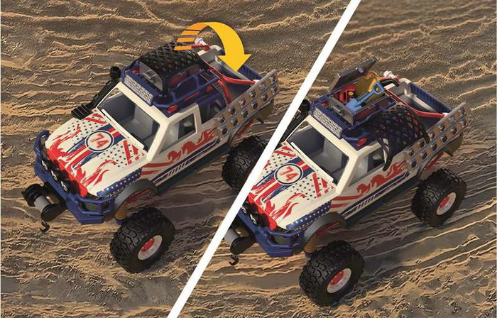 Playmobil Camion Tout-Terrain City Action - Véhicule de Jeu pour Enfants de 4 à 10 Ans Playmobil Camion Tout-Terrain City Action - Véhicule de Jeu pour Enfants de 4 à 10 Ans