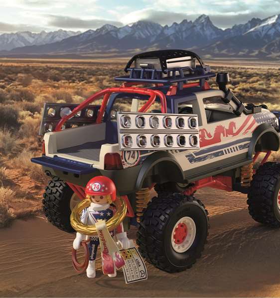 Playmobil Camion Tout-Terrain City Action - Véhicule de Jeu pour Enfants de 4 à 10 Ans Playmobil Camion Tout-Terrain City Action - Véhicule de Jeu pour Enfants de 4 à 10 Ans