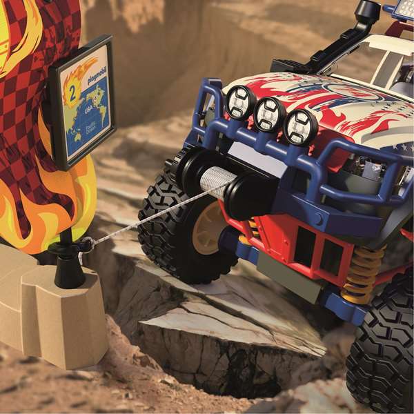 Playmobil Camion Tout-Terrain City Action - Véhicule de Jeu pour Enfants de 4 à 10 Ans Playmobil Camion Tout-Terrain City Action - Véhicule de Jeu pour Enfants de 4 à 10 Ans