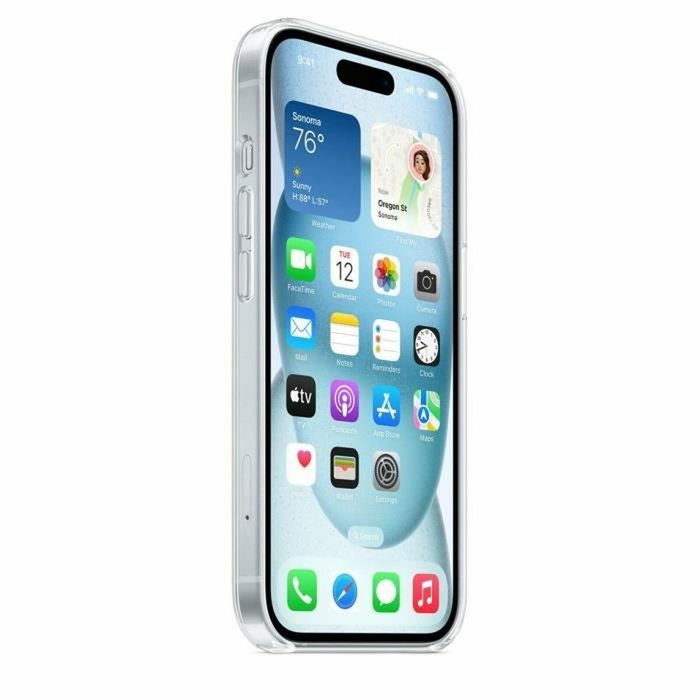Apple Coque transparente avec MagSafe pour iPhone 15 Apple Coque transparente avec MagSafe pour iPhone 15