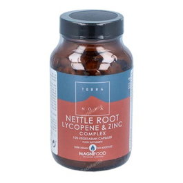 TERRANOVA Ortiga, Licopeno y Zinc complex 100 capsules