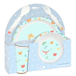 Safta Set de Plats, Couverts et Verre Préscolaire Pandi