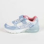 Cerdá Stitch T027 - Chaussure de sport enfant avec semelle TPR et lumières LED - Taille 27 - Bleu Clair - À partir de 3 ans