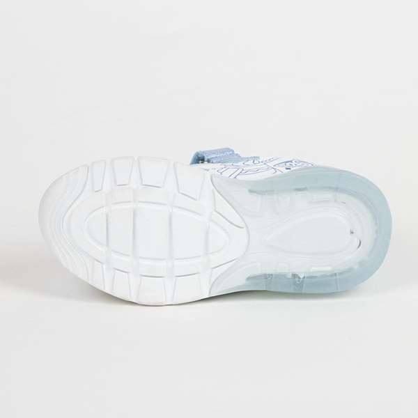 Cerdá Stitch T027 - Chaussure de sport enfant avec semelle TPR et lumières LED - Taille 27 - Bleu Clair - À partir de 3 ans