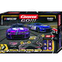CARRERA Circuit de course Nascar GO!!! - Set de piste 1:43 avec 2 voitures NextGen Camaro ZL1, contrôleur 2 vitesses, 4.9m