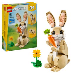 LEGO Creator 31162 L'adorable lapin - Set de construction 3-en-1