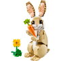 LEGO Creator 31162 L'adorable lapin - Set de construction 3-en-1