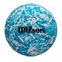 Ballon de Volley de Plage Wilson Impact Gen Green Vb Bleu Blanc (Taille 5)