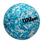 Ballon de Volley de Plage Wilson Impact Gen Green Vb Bleu Blanc (Taille 5)