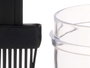 KINVARA Bote con pincel silicona Negro