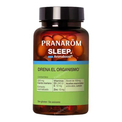 PRANAROM P.ACABADO AROMABOOST SLEEP 60 capsules BIO PRANAROM P.ACABADO AROMABOOST SLEEP 60 capsules BIO