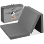 Hauck Sleeper - Matelas de voyage pliable - 120 x 60 cm - Épaisseur 5 cm - Gris - Confortable, léger et compact pour bébé