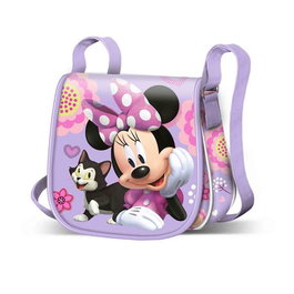 Karactermania - Sac bandoulière enfant à thème Minnie Muffin Mini Cat (PVC) - 16 x 17 x 6 cm