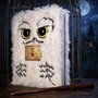 Thumbs Up Coffret Harry Potter Carnet de Notes en Peluche et Stylo Hedwige Magical Locations