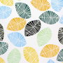ORYX Nappe ronde à motif de feuilles multicolores Ø 140 cm