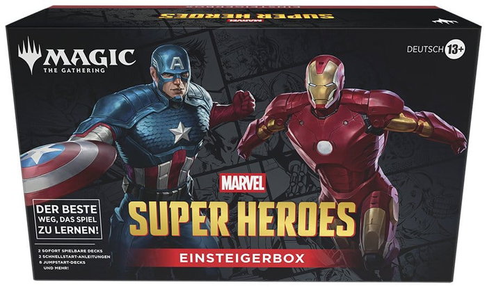 Wizards of the Coast Magic the Gathering Marvel Super Heroes boîtes d'apprentissage (3) *ALLEMAND*