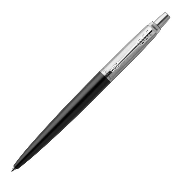 Parker Jotter Bond Street Argent / Noir Stylo à bille M Bleu Parker Jotter Bond Street Argent / Noir Stylo à bille M Bleu