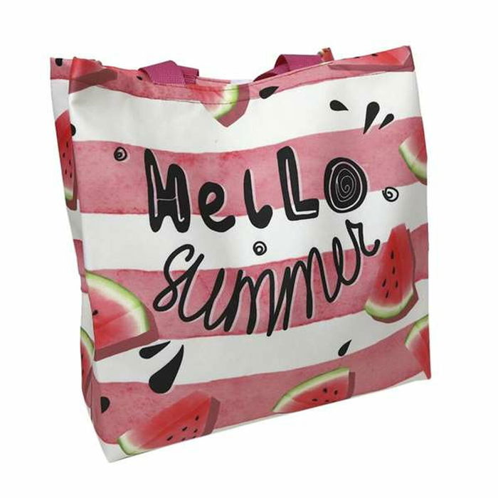 Sac de plage Secaneta 48 x 33 x 14 cm Pastèque