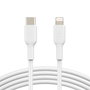 Belkin BOOST!CHARGE Câble USB-C vers Lightning 2m Blanc