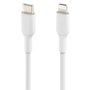 Belkin BOOST!CHARGE Câble USB-C vers Lightning 2m Blanc