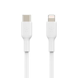 Belkin Câble BOOST!CHARGE USB-C vers Lightning 2m Blanc