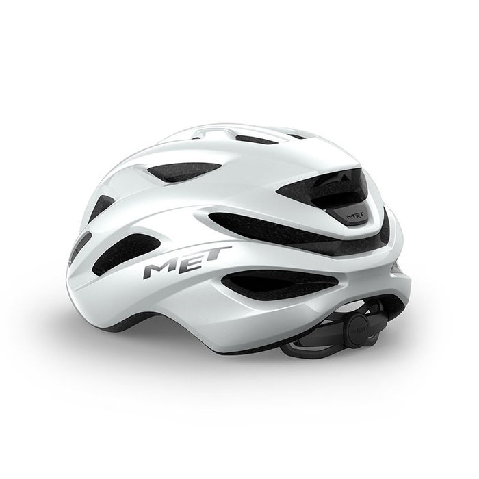 Met Idolo Casque Blanc Brillant Taille 60-64 Met Idolo Casque Blanc Brillant Taille 60-64