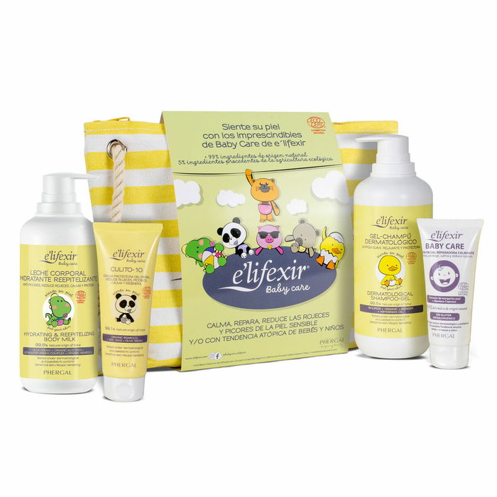 E'Lifexir Baby Care Kit de soins pour peau sensible, 5 pièces E'Lifexir Baby Care Kit de soins pour peau sensible, 5 pièces