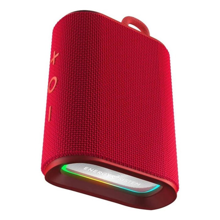 Energy Sistem StreetPlay Haut-parleur Bluetooth Portable 8W, 12h Autonomie, IPX6, LED RGB Rouge Energy Sistem StreetPlay Haut-parleur Bluetooth Portable 8W, 12h Autonomie, IPX6, LED RGB Rouge