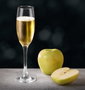 Vivalto Coupe à Cava 185 ml en Verre Transparent 6.5x22.5x6.5 cm (Set de 24)