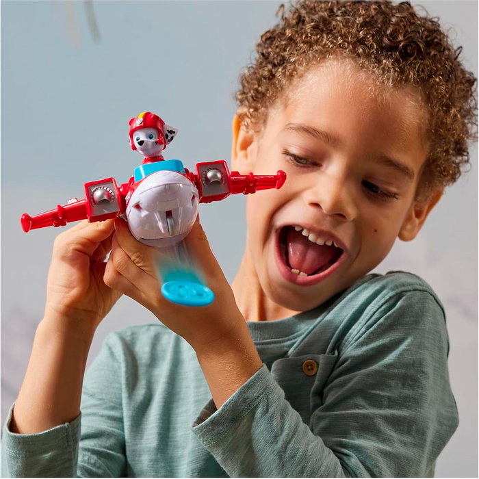 Spin Master Véhicule Air Rescue et Figurine Marcus La Pat' Patrouille