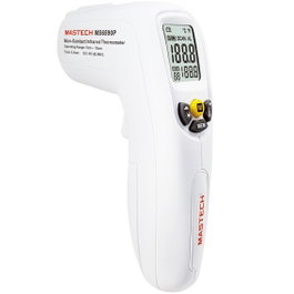 Mastech – Thermomètre numérique infrarouge Ms6590P Sans contact, distance max 15 cm, 20 groupes de données