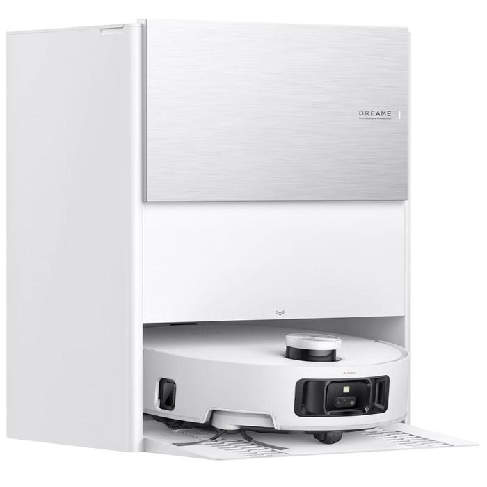 Dreame Aspirateur Balai Robot Aqua 10, Blanc, avec Seau Auto-Nettoyant, Wi-Fi, RLH31CE-WH