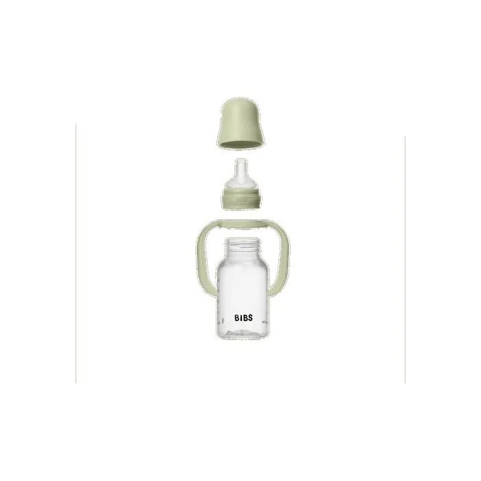 Bibs Tasse d'apprentissage 150 ml - Embout rond - Silicone - Sage Bibs Tasse d'apprentissage 150 ml - Embout rond - Silicone - Sage