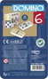 Cayro - Jeu de dominos double six couleurs - 28 pièces en plastique - Dimensions pièce: 5.1x2.5x0.8 cm - À partir de 6 ans - Langues: espagnol, anglais, français